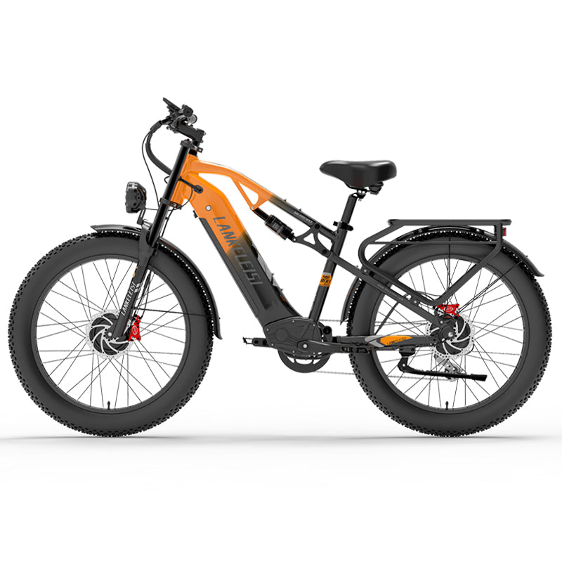 LANKELEISI MG800 Max 2000W Doppio Motore Mountain Ebike