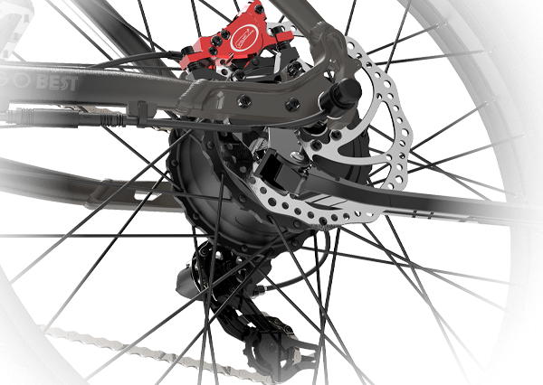 Vélo électrique GOGOBEST GF600 Plus, moteur 1000 W, autonomie 150 km