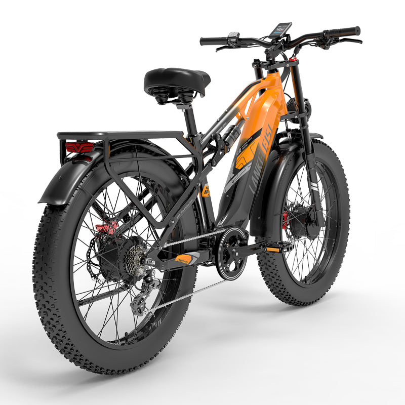 LANKELEISI MG800 Max 2000W Doppio Motore Mountain Ebike