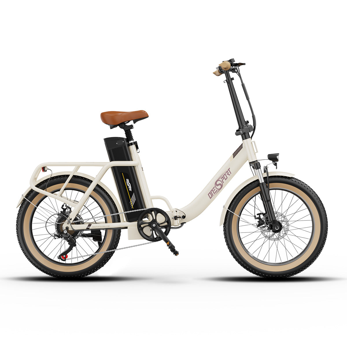 OneSport OT16-2 Urban Tragbares, zusammenklappbares Elektrofahrrad