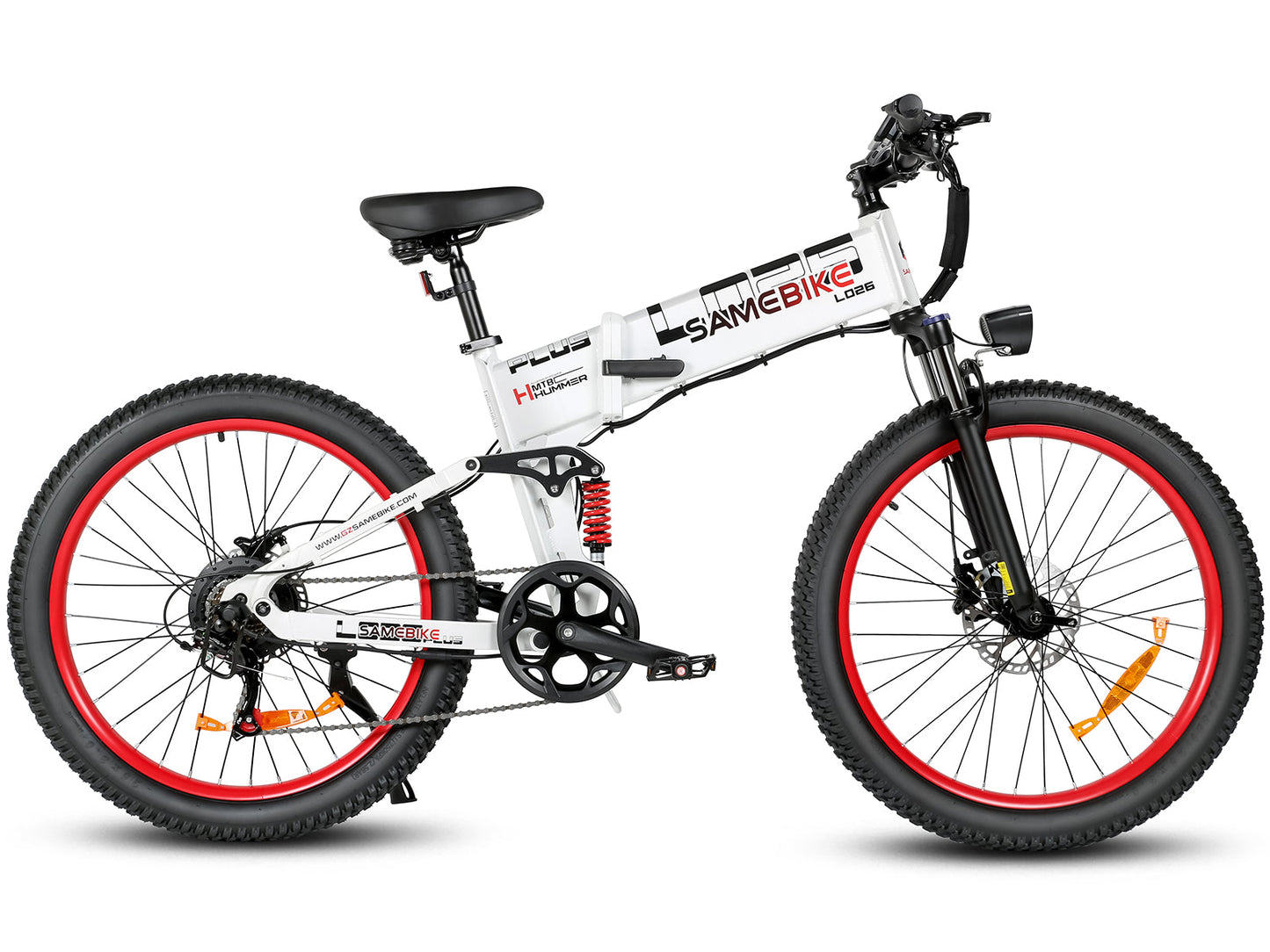 SAMEBIKE LO26 Plus 1000W Folding Electric Mountain Bike