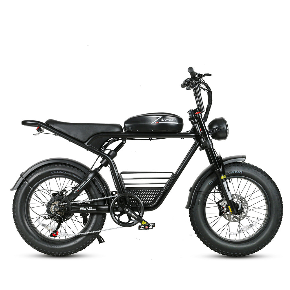 SAMEBIKE M20-III 1200W dubbele accu elektrische motorfiets