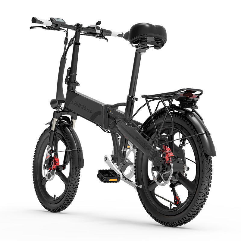 Bicicleta elétrica LANKELEISI G660 500W