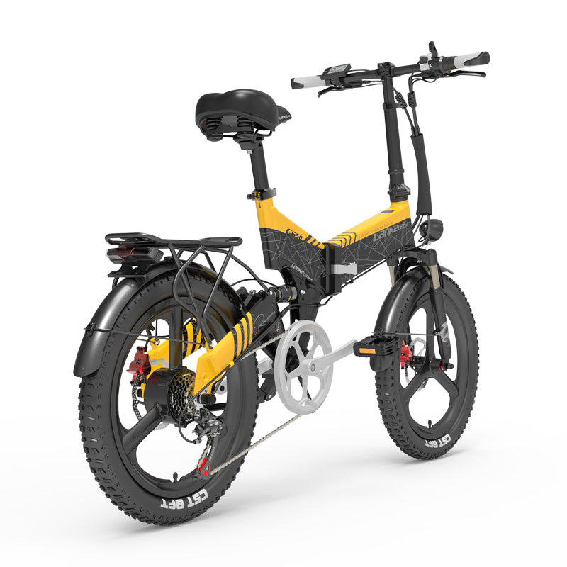 Bicicleta elétrica LANKELEISI G650 500W