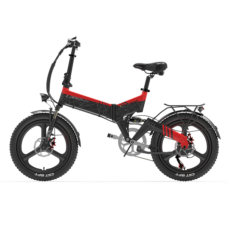 Bicicleta elétrica LANKELEISI G650 500W