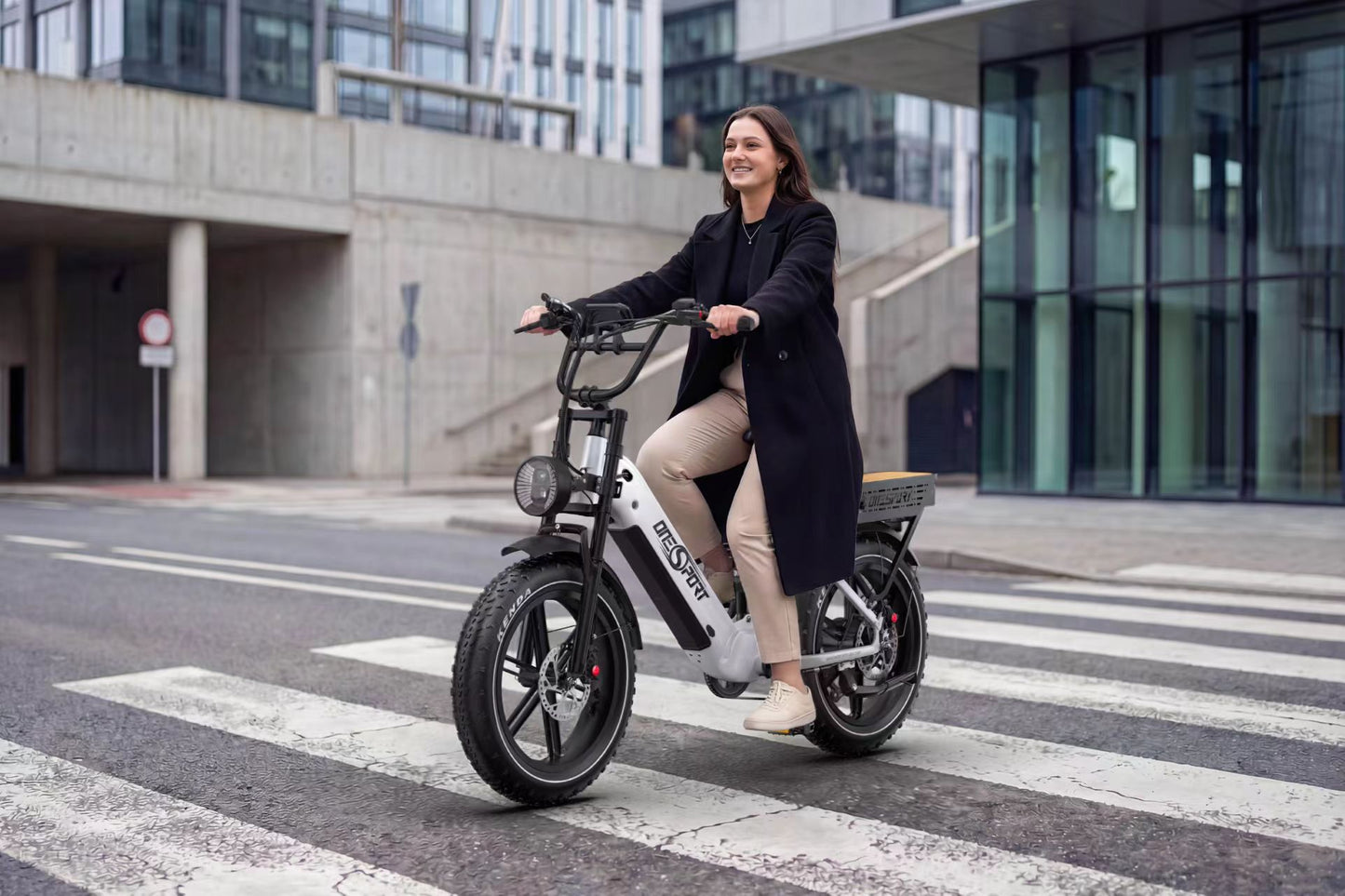 Onesport OT08 Pro Vélo Électrique Longue Portée avec Double Batterie