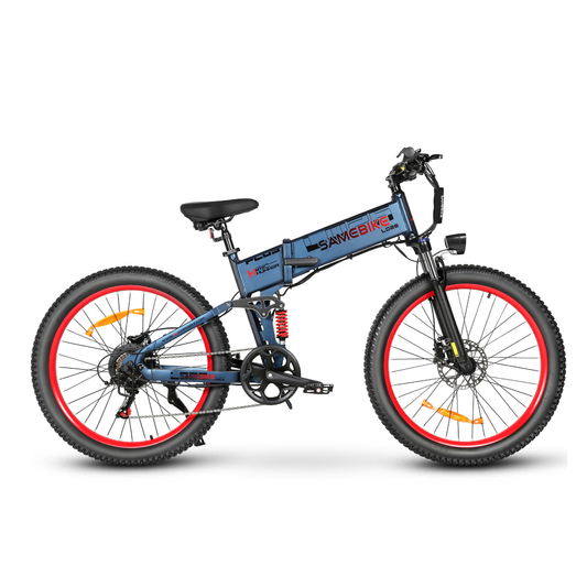 SAMEBIKE LO26 Plus  1000W Folding  Electric Mountain Bike