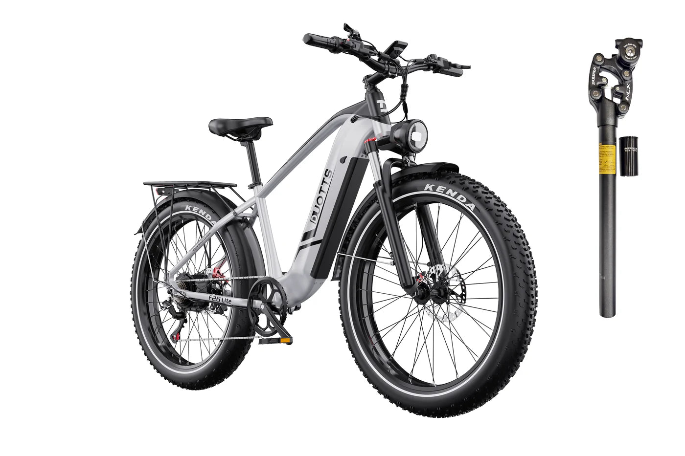 DUOTTS F26Lite Bicicleta Elétrica – Motor Potente de 750W, Autonomia de 90KM