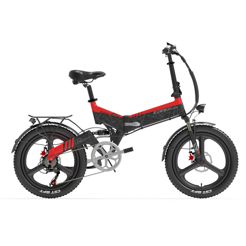 Bicicleta elétrica LANKELEISI G650 500W