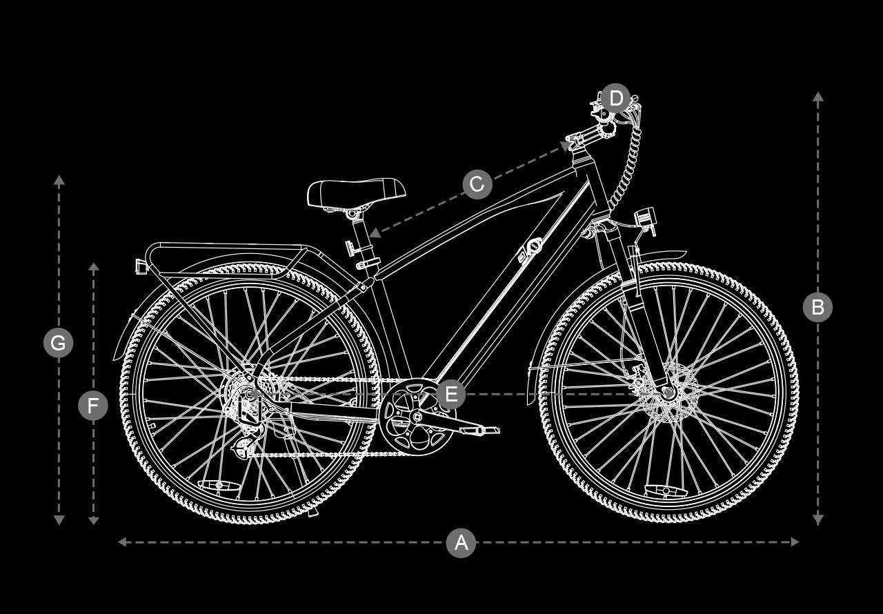 DYU C5 27,5-inch 65KM elektrische stadsfiets