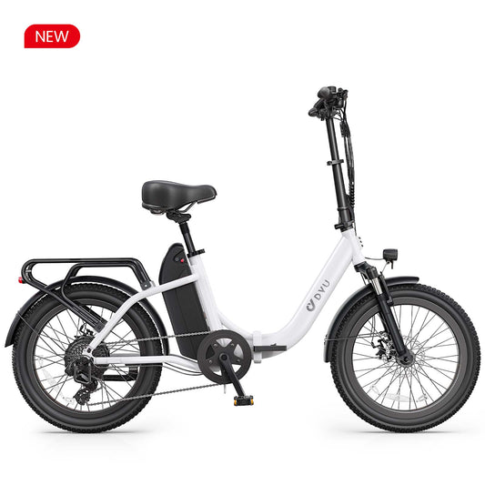 DYU C9 20-Inch Long-Range Foldable Electric Bike