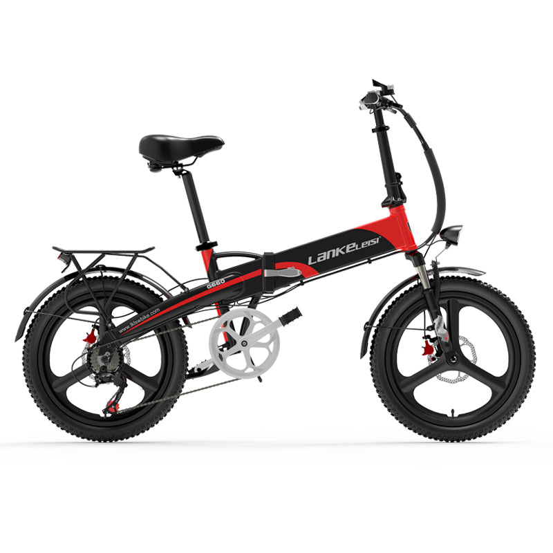 Bicicleta elétrica LANKELEISI G660 500W