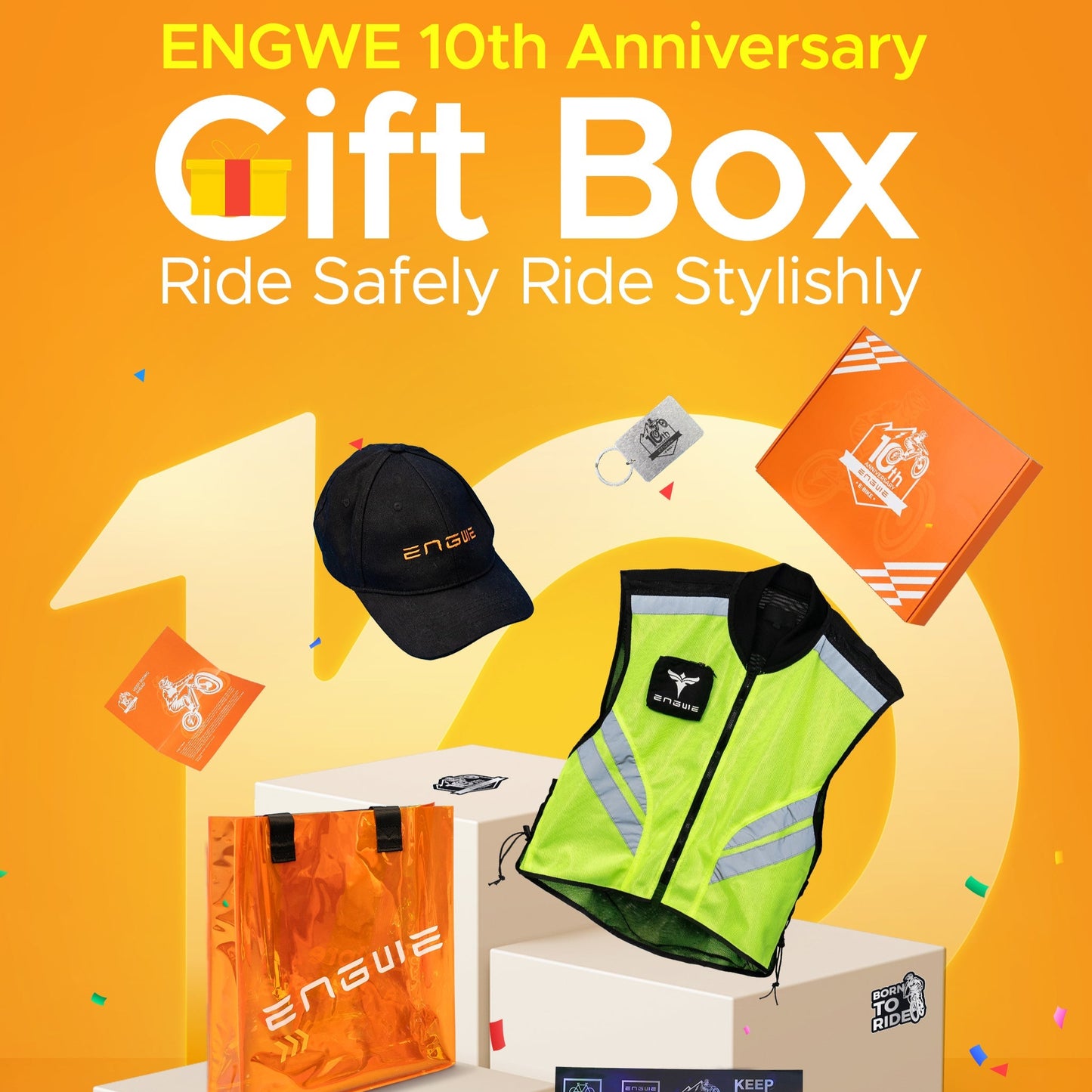 ENGWE 10th Anniversary Box (regalo omaggio con l'acquisto di una bici elettrica)