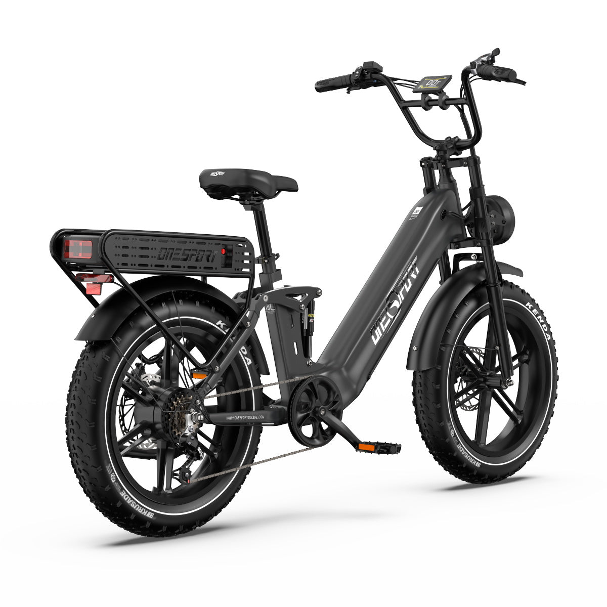 Onesport OT08 Pro Langstrecken-Elektrofahrrad mit Doppelakku
