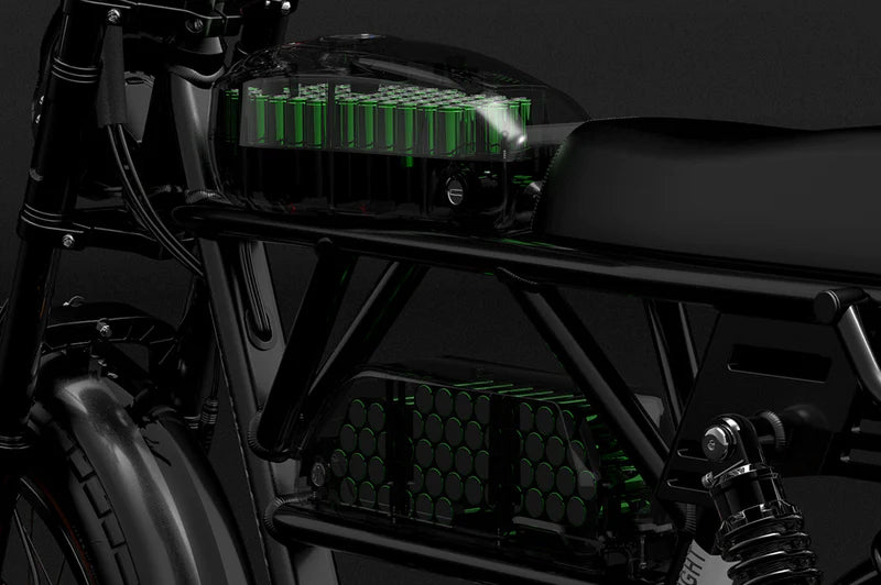 LANCELES X-Black Knight 48 V20AH Elektro fahrrad Akku