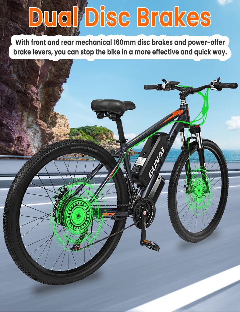 GUNAI GN29 750W All-Terrain Electric Mountain Bike