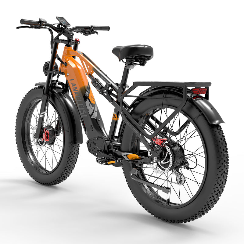 LANKELEISI MG800 Max 2000W Doppio Motore Mountain Ebike