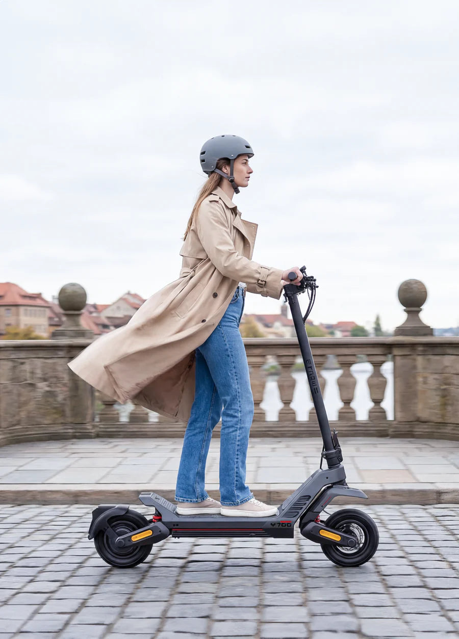 ENGWE Y600 Amélioré – Trottinette Électrique Pliable à Pneus Fat 10"