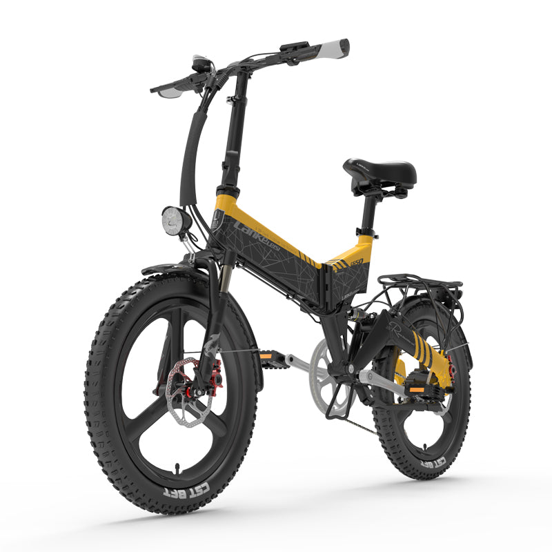 Bicicleta elétrica LANKELEISI G650 500W