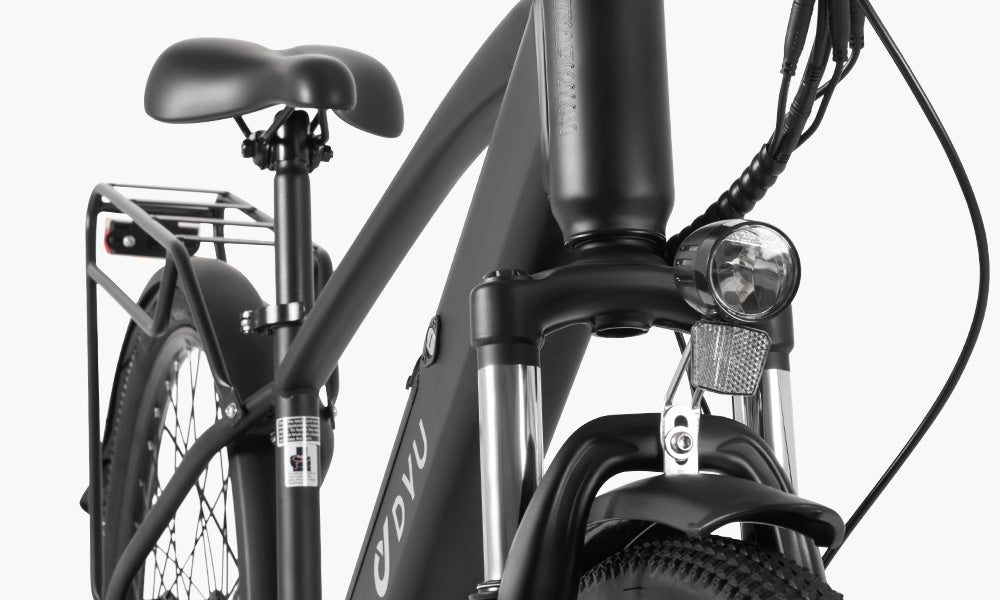 DYU C5 27,5-inch 65KM elektrische stadsfiets