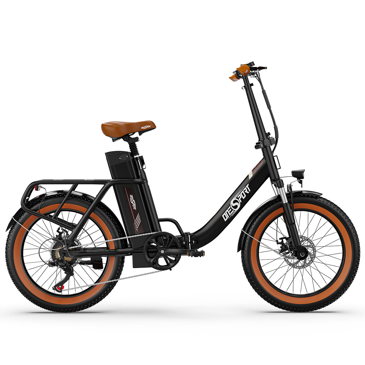 OneSport OT16-2 Urban Tragbares, zusammenklappbares Elektrofahrrad