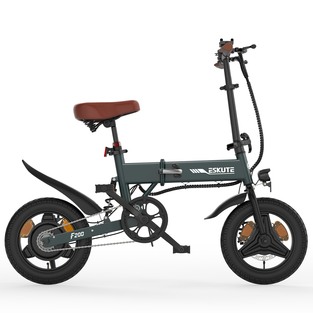 ESKUTE F200 Mini Vélo Électrique Pliable de Haute Qualité