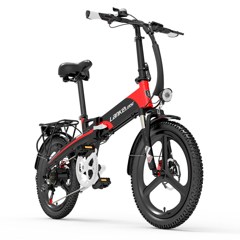Bicicleta elétrica LANKELEISI G660 500W