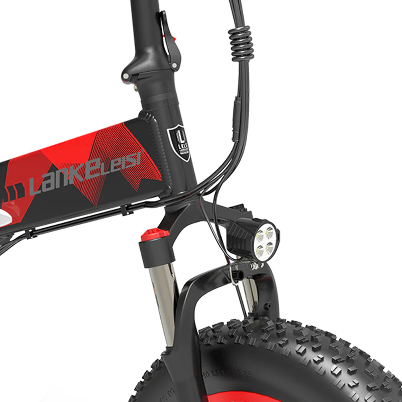 LANKELEISI X2000 PLUS 1000W Bicicleta elétrica