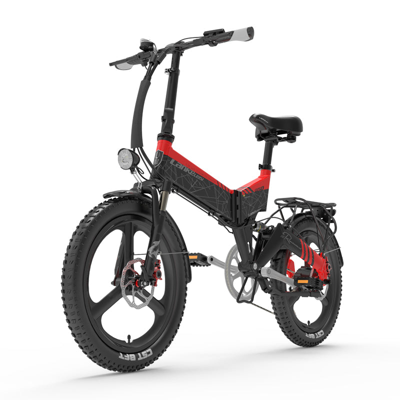 Bicicleta elétrica LANKELEISI G650 500W