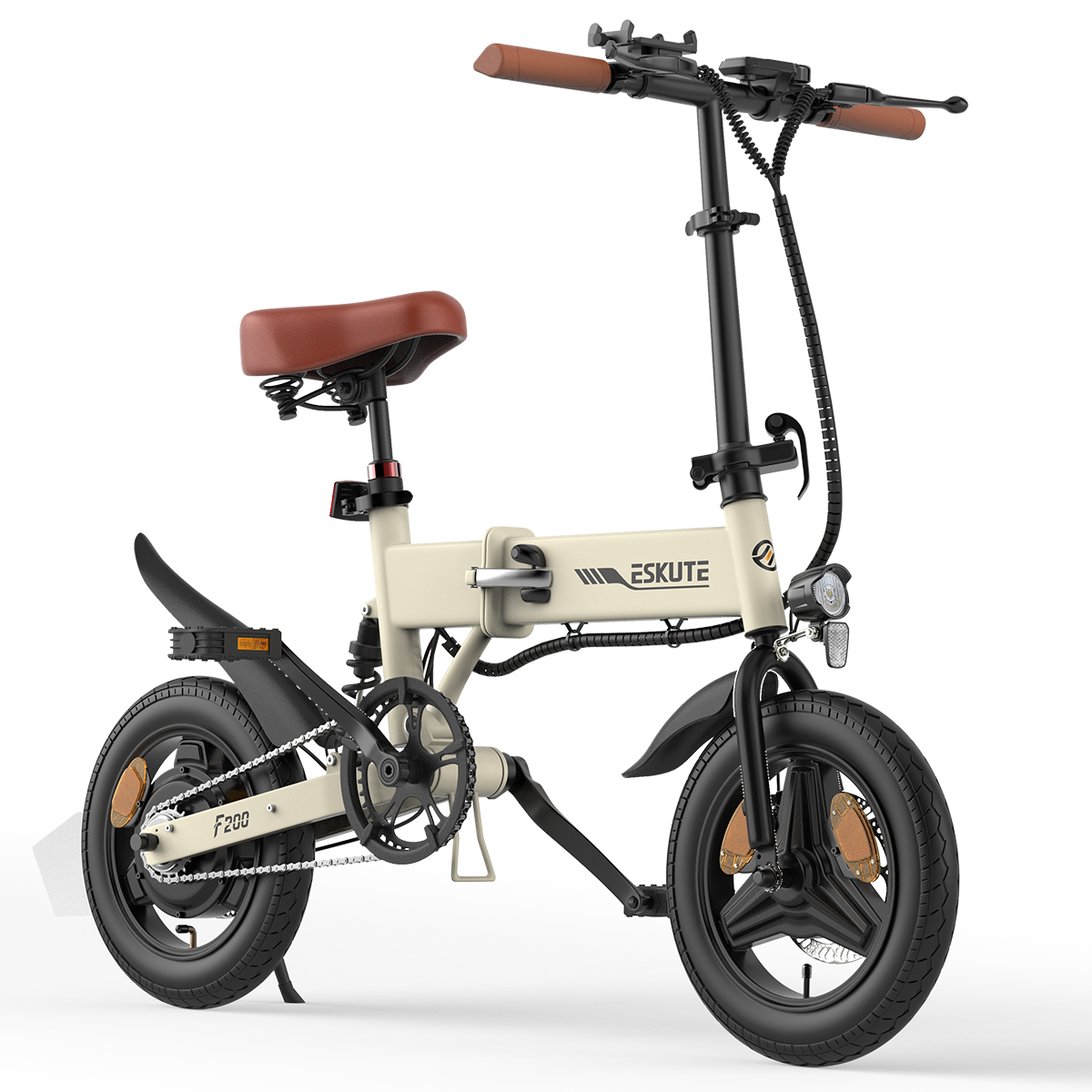 ESKUTE F200 Mini Vélo Électrique Pliable de Haute Qualité