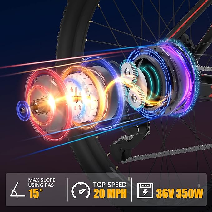 Bicicleta elétrica TOTEM Victor 350W
