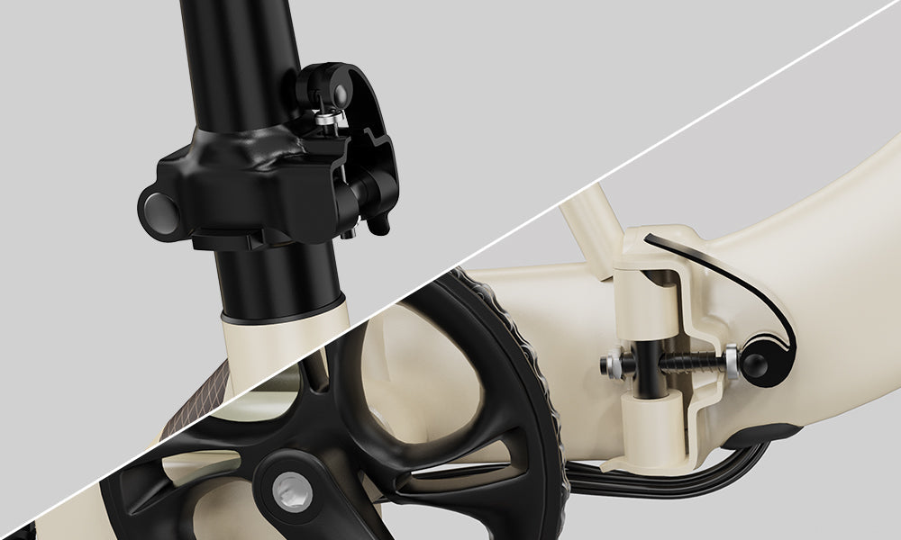 OneSport OT16-2 Urban Tragbares, zusammenklappbares Elektrofahrrad