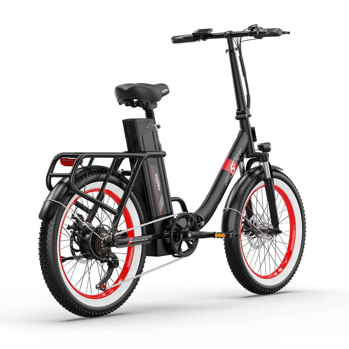 OneSport OT16-2 Urban Tragbares, zusammenklappbares Elektrofahrrad