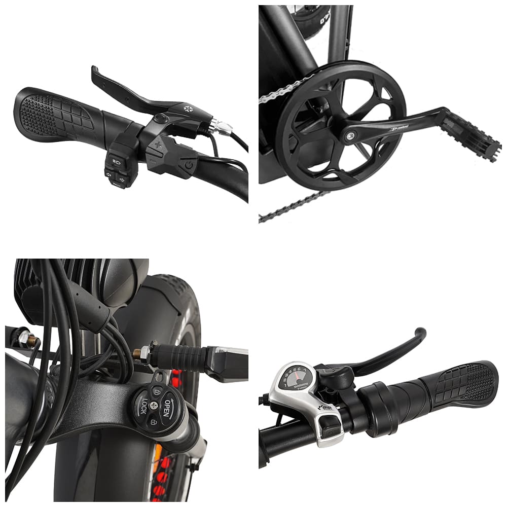 DrVetion AT20 750W 45km/h Fat Bike Electric Bicycle