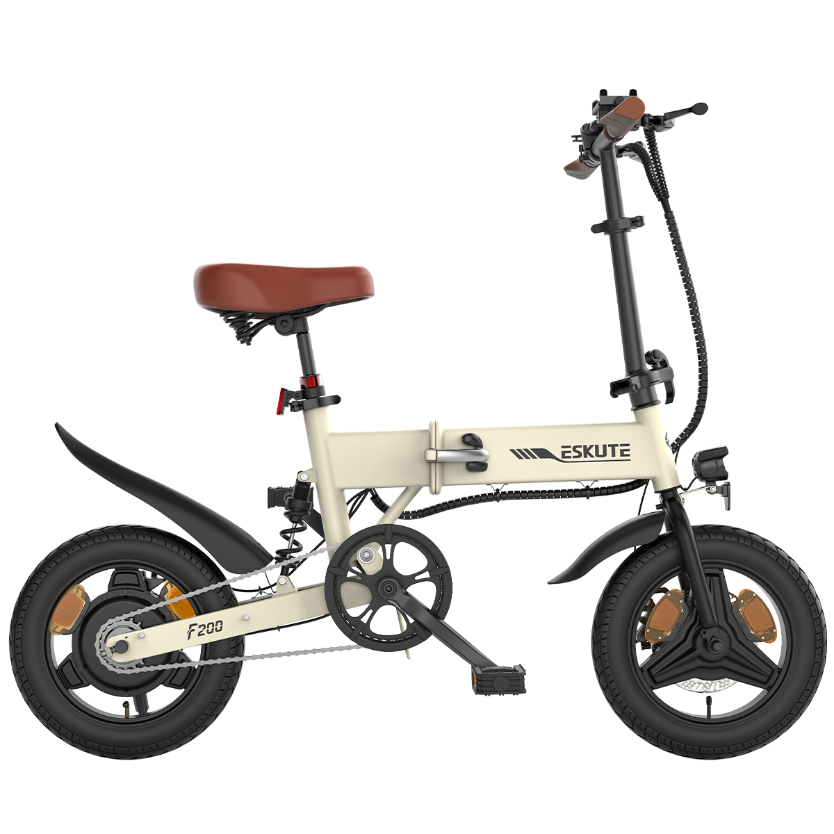 ESKUTE F200 Mini Vélo Électrique Pliable de Haute Qualité