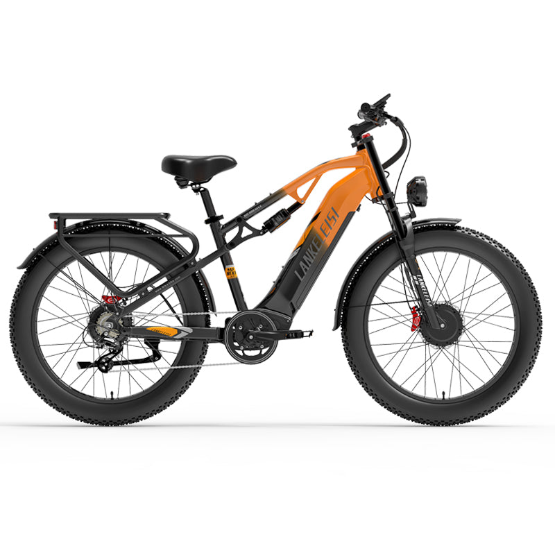 LANKELEISI MG800 Max 2000W Doppio Motore Mountain Ebike