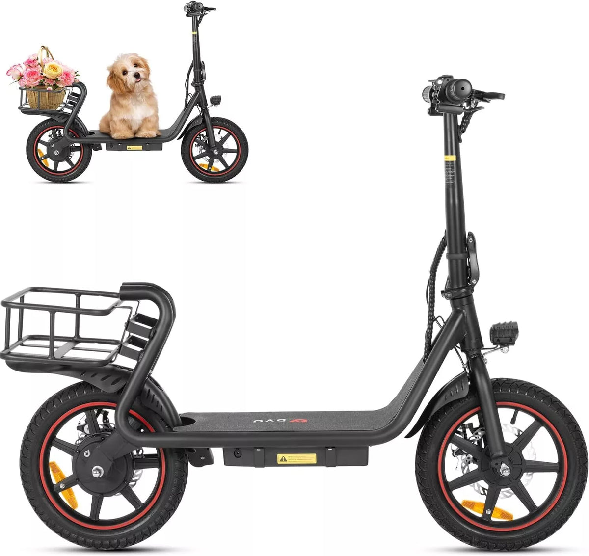 E-Bike ed E-Scooter urbani pieghevoli DYU C4