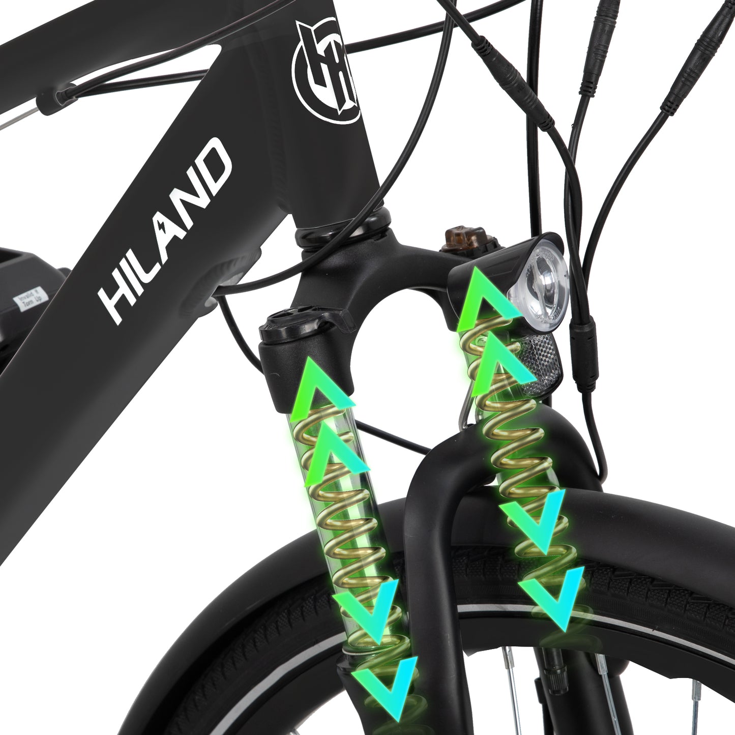 HILAND 023 PLUS+ 250W Elektrische Trekking Stadsfiets
