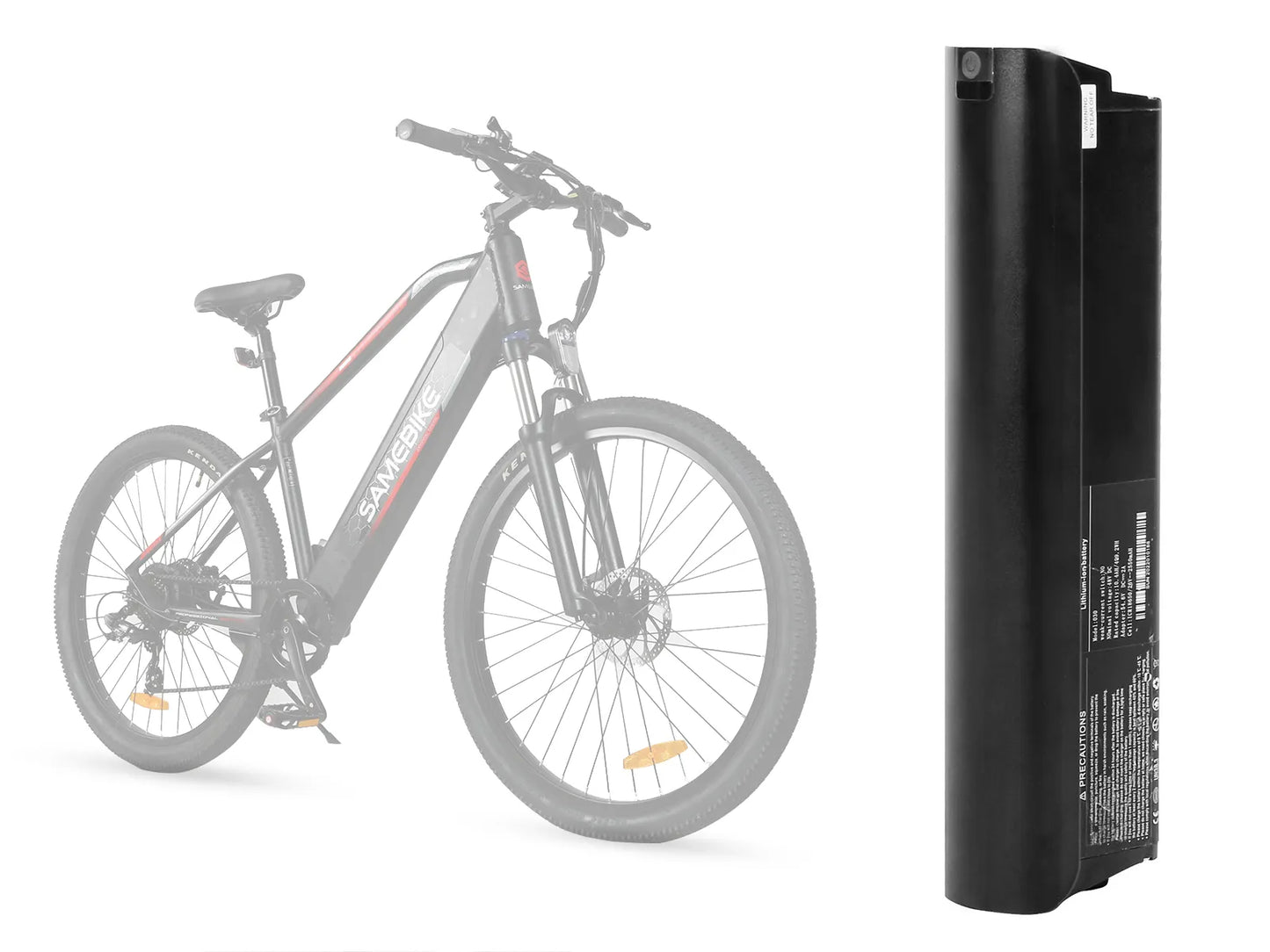 Batterie d'origine SAMEBIKE MY275 pour vélo électrique