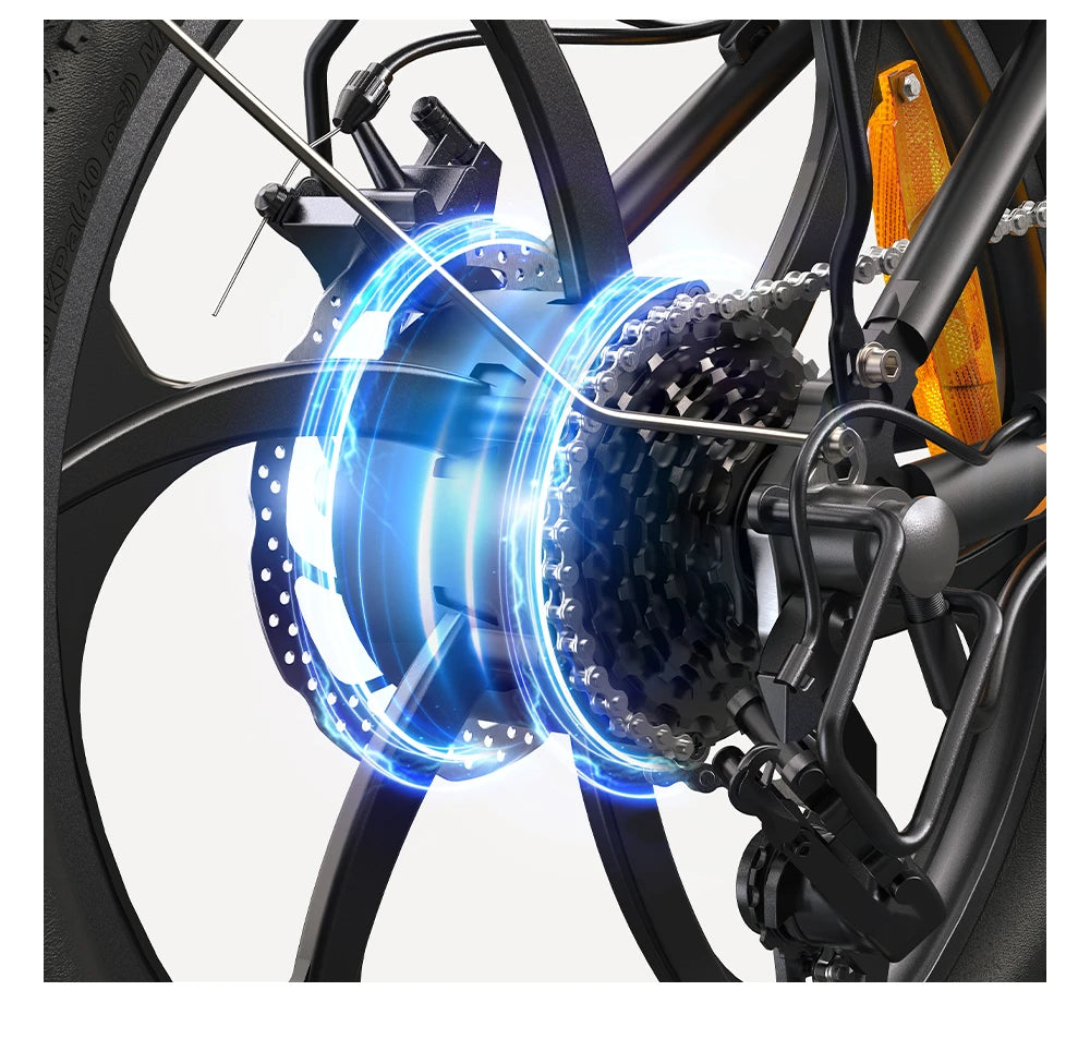 Bicicletta elettrica pieghevole portatile ENGWE P1
