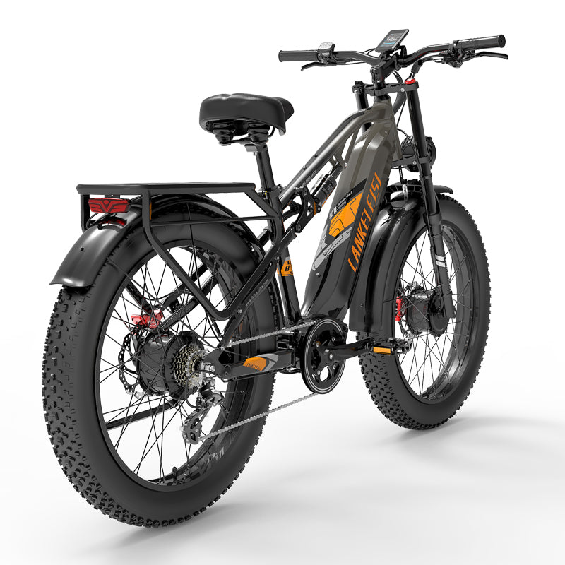 LANKELEISI MG800 Max 2000W Doppio Motore Mountain Ebike