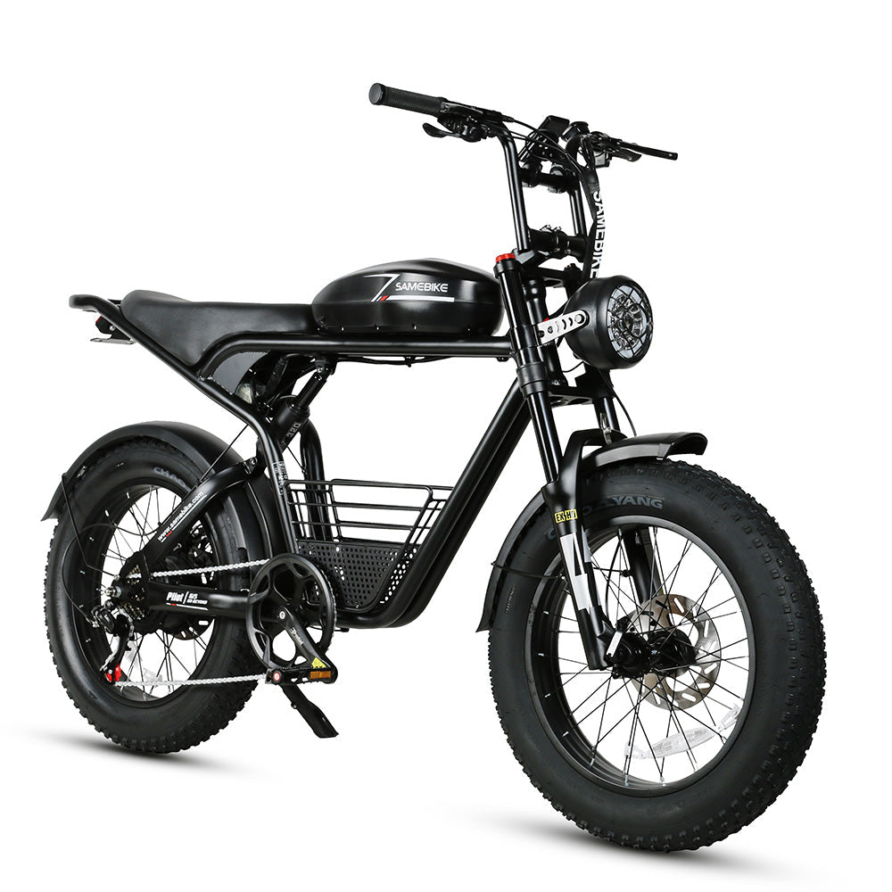 SAMEBIKE M20-III 1200W dubbele accu elektrische motorfiets