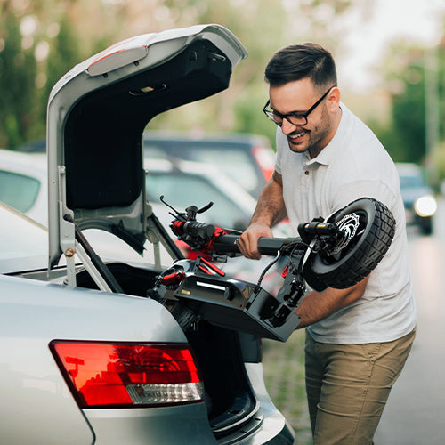 ENGWE Y600 Upgrade – 10" Fat Tire Foldable Electric Scooter