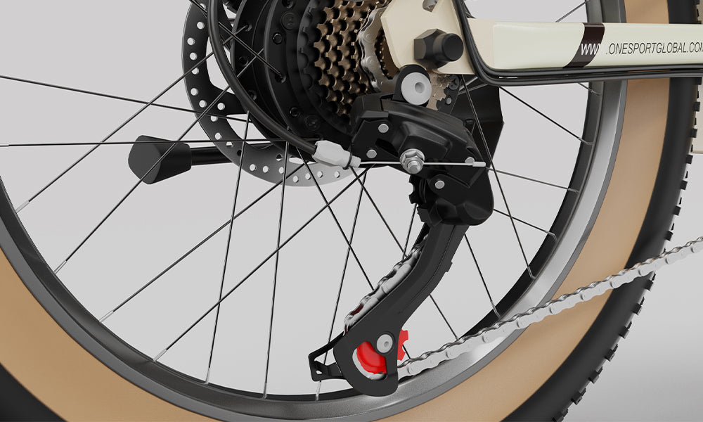 OneSport OT16-2 Urban Tragbares, zusammenklappbares Elektrofahrrad