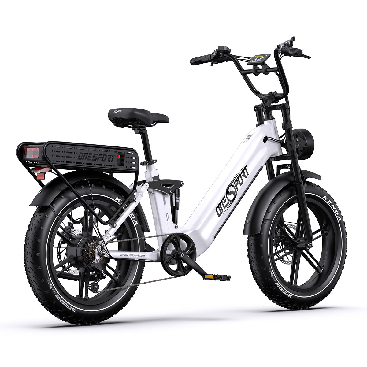 Onesport OT08 Pro Langstrecken-Elektrofahrrad mit Doppelakku