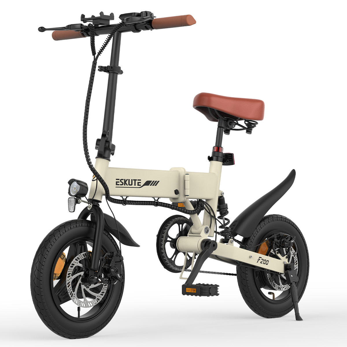 ESKUTE F200 Mini Vélo Électrique Pliable de Haute Qualité