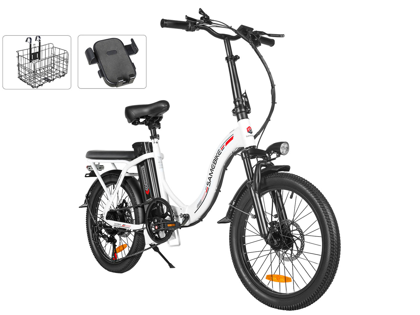 SAMEBIKE CY20 Tragbares Pendler-Elektro fahrrad