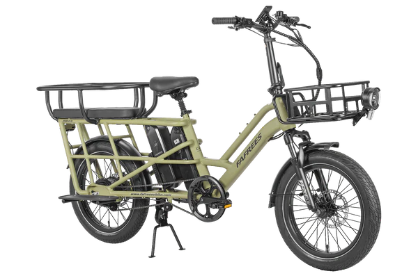 Fafrees FF20 CUV Dual Battery Cargo E-Bike 140km Range, 200kg Heavy-Duty Load Capacity