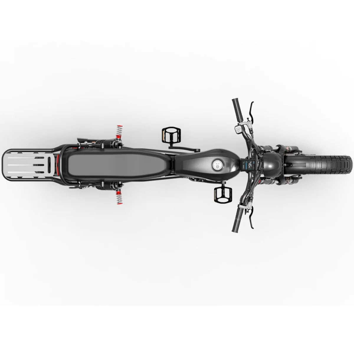 LANKELEISI X-Black Knight Vélo Électrique à Double Moteur 2000W