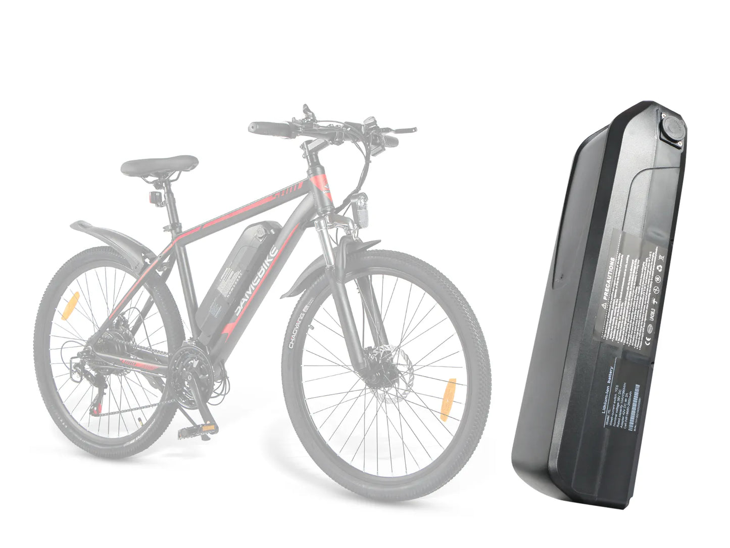 SAMEBIKE SY26 elektrische fietsbatterij